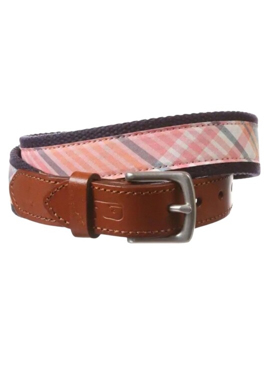Vineyard Vines Other - NWOT Vineyard Vines Madras Canvas Belt, Boys XL